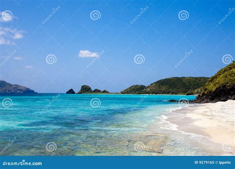 Tropical Paradise Beach Of Okinawa Stock Image Image Of Okinawa