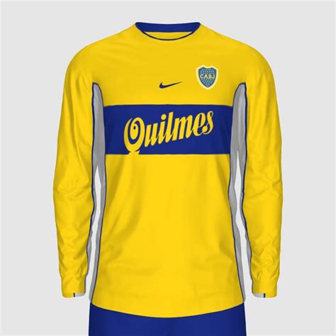 Boca Juniors Camiseta Suplente 2001 FIFA 23 Kit Creator Showcase