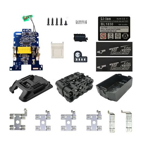 Dawupine Li Ion Battery Case Charging Protection Circuit Board Label