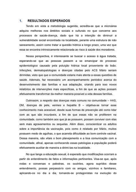 Resultados Esperados De Um Projeto - Exemplos E Modelos De Resultados Esperados Abnt – NTBA