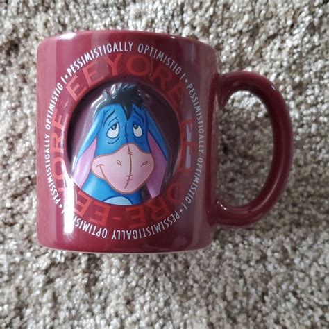 Disney Dining Guc Disney Store Eeyore Pessimistically Optimistic 3d