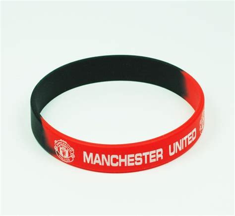 Manchester United Soccer Football Team Silicone Wristband Bracelet