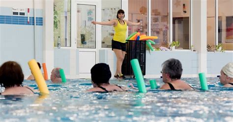 Aquafitness Kurse Leipziger Sportb Der