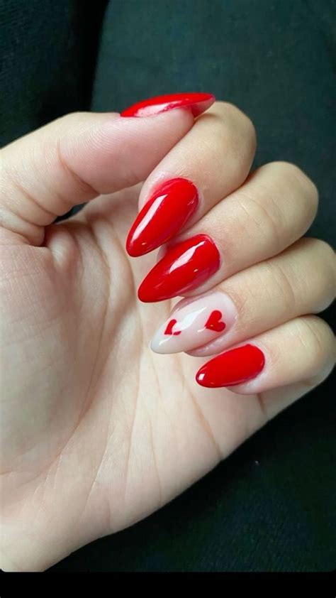 25 Steamy Hot Red Nails For Valentine S 2025 The Catalog By Celine