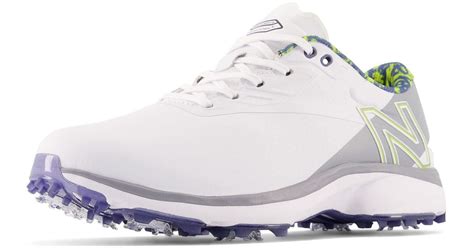 New Balance Fresh Foam X Defender Golf Shoe In White Grey White For Men Lyst