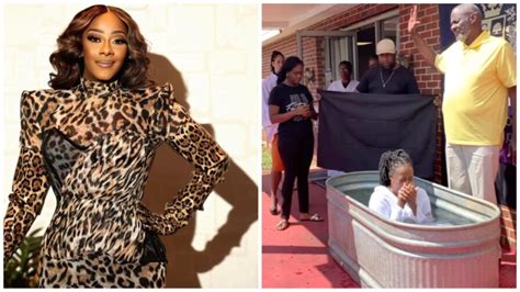 Gospel Singer Le'Andria Johnson Drops The N-Word After Being Baptized A ...