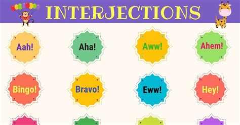 Mastering Interjections With Cool Interjection Examples • 7esl