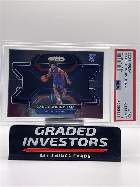 Panini Prizm Nba Cade Cunningham Rc Variation Pistons