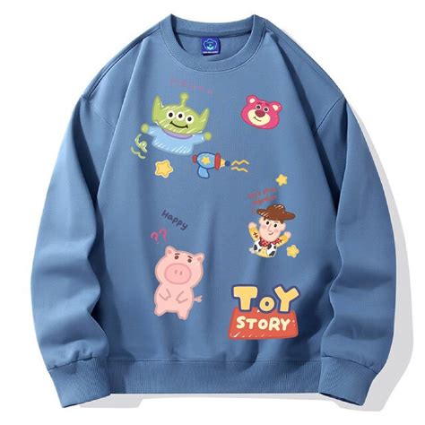 Jual Sweater Crewneck Flecee Hoody Bazz Toy Story Lucu Terbaru M Xxl
