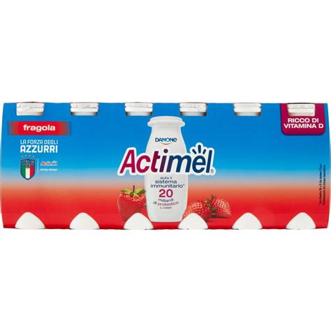 Yogurt Actimel Alla Fragola Danone X G Coop Shop