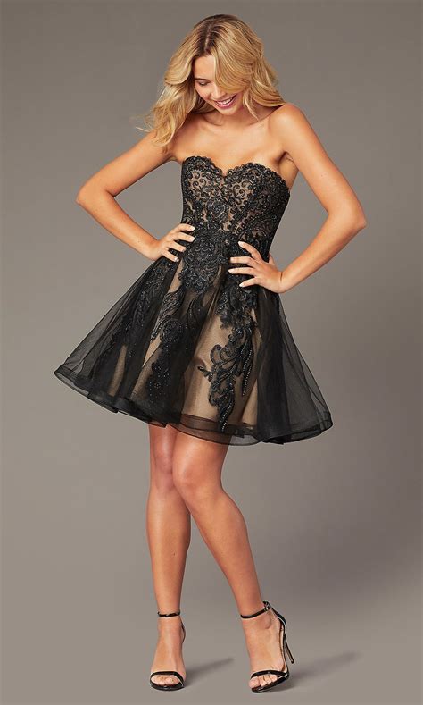 Strapless Short Jvnx By Jovani Homecoming Dress Jovani Homecoming Dresses Homecoming Dresses