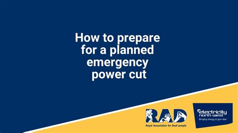 How To Prepare For A Planned Emergency Power Cut Youtube