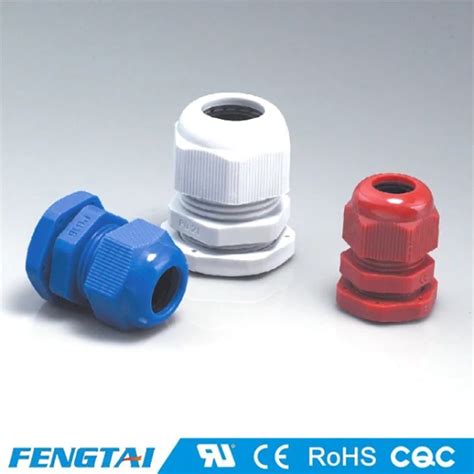 Size IP68 Cable Connector PA Material Waterproof Plastic Nylon Pg Cable