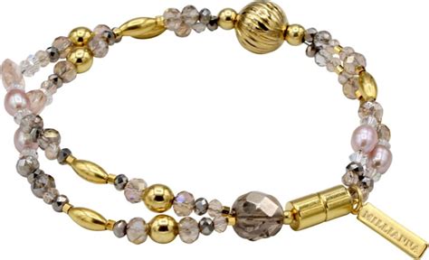 MILLIANNA Lena Nude ShopStyle Bracelets