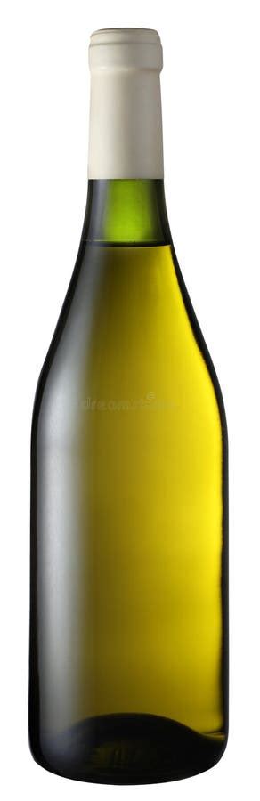 Naked Bottle Of Chardonnay Wine Stock Image Image Of Blanc Wine