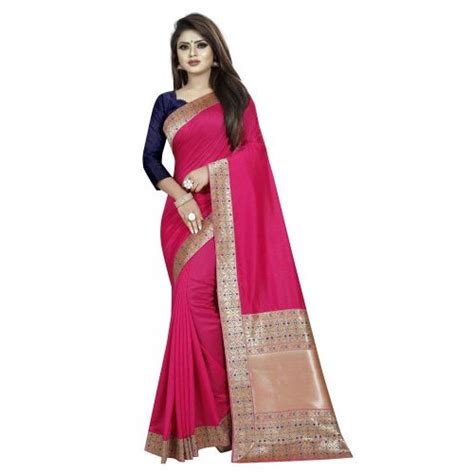 Party Wear Weaving Assam Silk Saree M With Blouse Piece At Rs