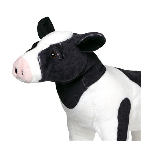 Melissa And Doug Giant Calf Lifelike Stuffed Animal Baby Cow 2 Feet