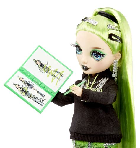 Rainbow High Fantastic Fashion Doll Jade green Idées de cadeaux