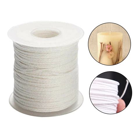 Unwaxed Cotton Braid Candle Wicks Wick Core Spool Handmade Candle