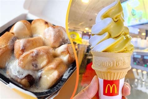 Mcdonalds Cinnamon Melt A La Mode Mcdonalds Menu Hack Thefoodxp