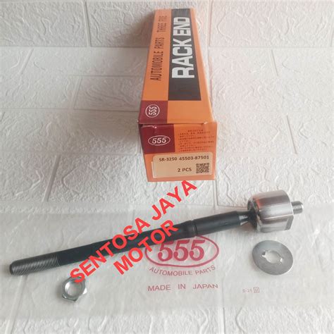 RACK END LONG TIE ROD TOYOTA INNOVA REBORN FORTUNER VRZ HILUX 2015 UP