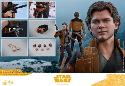 Hot Toys MMS 星際大戰外傳韓索羅韓索羅 Han Solo 比例人偶作品