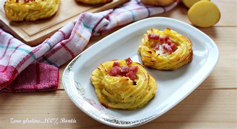 Cestini Di Patate Ripieni Di Prosciutto Ricetta Facile E Sfiziosa