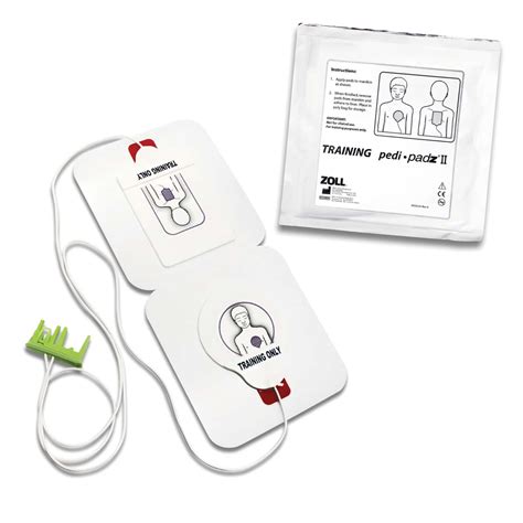 Zoll Aed Plus Replacement Training Electrode Pad For Trainer