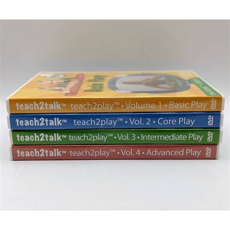 Teach2Talk | Other | Jenny Mccarthy Teach2talk Child Teach2play 4 Disc Volume Set Dvd | Poshmark