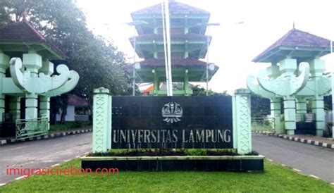 Fasilitas Di Perguruan Tinggi Universitas Negeri Lampung