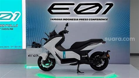 Yamaha E01 Skuter Listrik Bergaya NMax Segera Masuk Ke Indonesia Tahun Ini