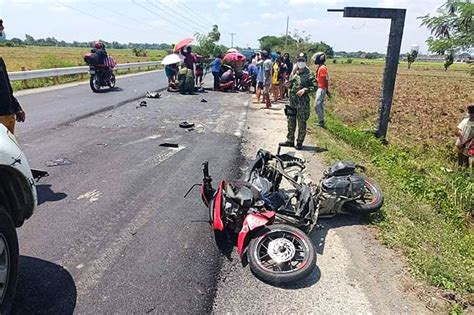 1 Dead 3 Injured In Collision Of 2 Motorcycles 2 Vehicles In Iloilo