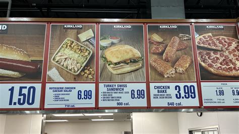 Costco Food Court Menu Change Turkey Swiss Sandwich Replaces Roast Beef