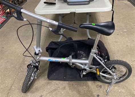 Roll N Fold Portable Bicycle With Bag Dixon S Auction At Crumpton