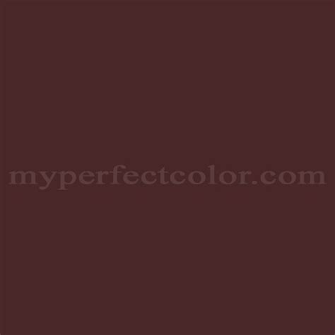 Sherwin Williams SW2801 Rookwood Dark Red Precisely Matched For Paint