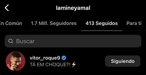 Barça Universal on Twitter Lamine Yamal has started following Vitor