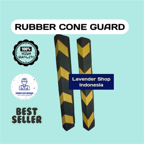 Jual Rubber Corner Guard Karet Bumper Pengaman Tiang Sudut Kota