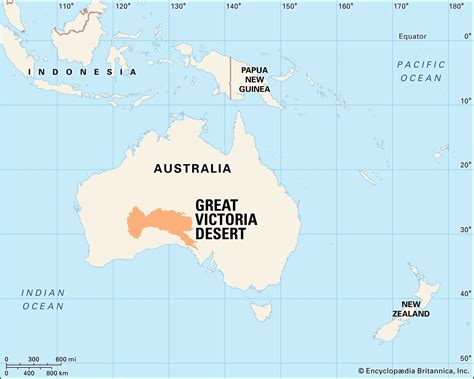 Australian Desert Map