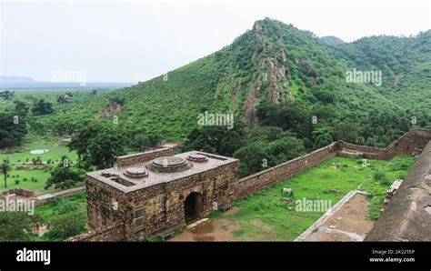 Top View Of Main Entrance To The Palace Bhangarh Fort Rajasthan