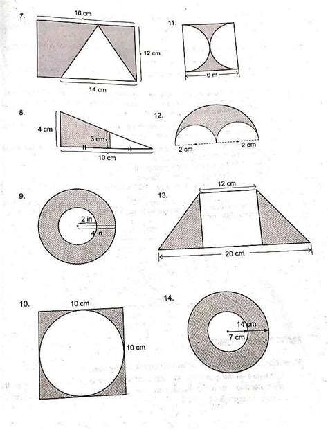 Solved Find The Area Of Each Shaded Region Assume That All Chegg