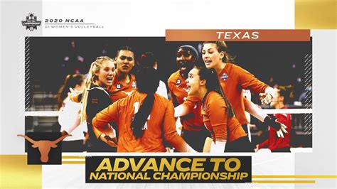 Texas Vs Wisconsin Ncaa Womens Volleyball Semifinals 2020 Youtube