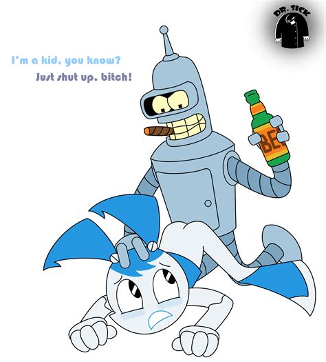 Post 3374517 Bender Bending Rodriguez Crossover Dr Sick Futurama Jenny