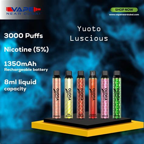 Best Yuoto XXL Disposable Vape Dubai 2500 Puffs Vape Near Dubai