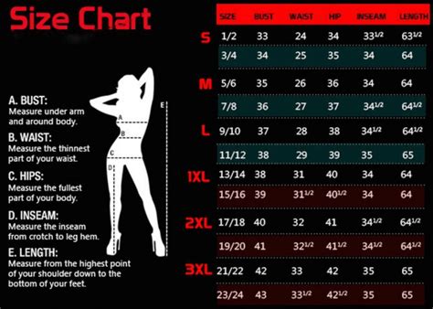 Xxl Size In Number For Ladies Pants Xxl Xxl Xl Xxl Size Chart