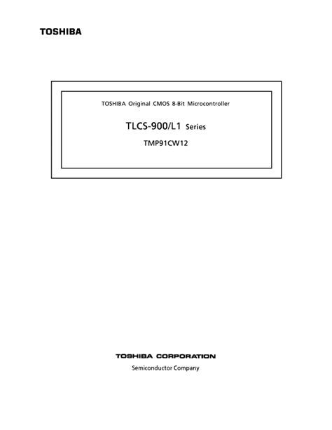 Tmp Cw Datasheet Cmos Bit Microcontroller