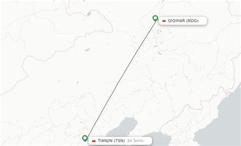 Direct Non Stop Flights From Qiqihar To Tianjin Schedules