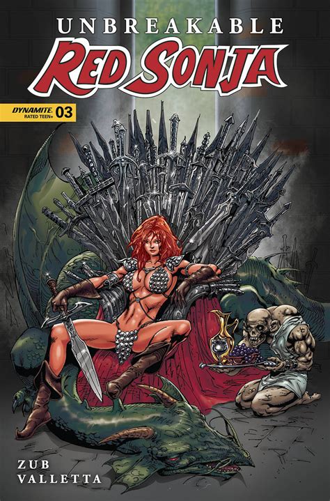 Unbreakable Red Sonja 3 Cover N Variant Roberto Castro Cover