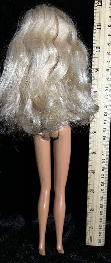 Blonde 1990s Bendable Knees Mattel Fashion Barbie Doll Nude For