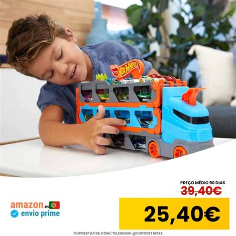 Cami O Mattel Hot Wheels Speedway Hauler Carros Mattel Gvg Cup Es T Fixe