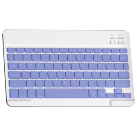 Teclado Universal Pulgadas Retroiluminado P Rpura